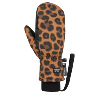 Варежки Reusch Carter R-Tex XT Mitten black/brown leopard