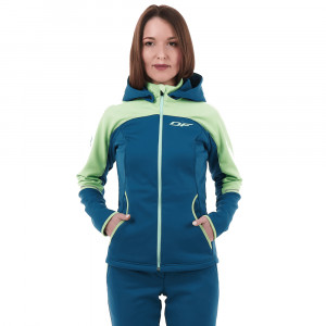 Куртка женская с капюшоном Dragonfly Explorer 2.0 Green 