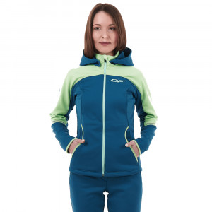 Куртка с капюшоном Dragonfly Explorer 2.0 Woman green 