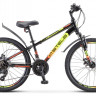 Велосипед Stels Navigator-400 MD 24" F010 серый/салатовый/красный рама 12" (2022) - Велосипед Stels Navigator-400 MD 24" F010 серый/салатовый/красный рама 12" (2022)