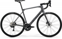 Велосипед Merida Scultura Endurance 4000 28" SilkDarkSilver/Black Рама: M (2022)