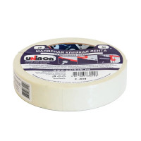 Малярная клейкая лента Unibob 25мм x 50м белая (28135)