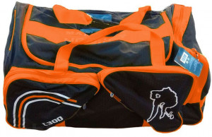 Сумка хоккейная на колесах Mad Guy Limited Edition JR 32&quot; черная/оранжевая 