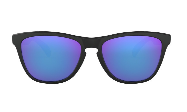 Oakley Frogskins Matte Black Violet Iridium HC5
