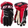 Перчатки CCM JetSpeed FT1 SR red/white - Перчатки CCM JetSpeed FT1 SR red/white