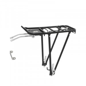 Багажник Horst H019A 00-170344 27,5-28&quot; стоечный сборный, с прижимной пружиной, алюминий, черный 