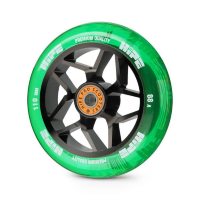 Колесо HIPE H01A 110мм black/transparent green