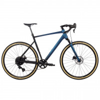 Велосипед Stinger Gravix FS-1 700C синий рама: LG (2024)