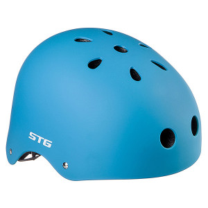 Шлем STG MTV12 синий, с фикс застежкой 