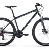 Велосипед Forward SPORTING 27.5 2.0 disc темно-серый/черный (2021) - Велосипед Forward SPORTING 27.5 2.0 disc темно-серый/черный (2021)