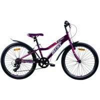 Велосипед Aist Rosy Junior 1.0 24" фиолетовый рама: OS (2026)