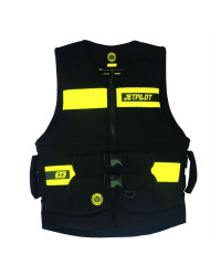 Спасательный жилет неопрен мужской Jetpilot Cause ISO 50N Neo Vest w. Super Grip H. Black/Yellow S18