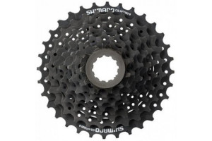 Кассета Shimano 5-586406 CS-HG200-9 9 скоростей ACSHG2009132 ALTUS 9х11-13-15-17-19-21-24-28-32T HG, черный/коричневый 