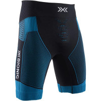 Шорты беговые X-Bionic Effektor G2 черный/бирюзово-синий Men
