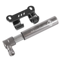 Насос M-Wave MiniatAir 5-470281 крепление на раму, мини, серебристый