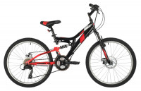 Велосипед Foxx Freelander 24" черный (2021)