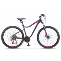 Велосипед Stels Miss-7700 MD 27.5" V010 (м) темно-пурпурный рама: 15.5" (2025)
