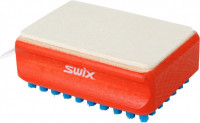 Щётка Swix комбинированная F4 фетр/голубой нейлон (T0166B)