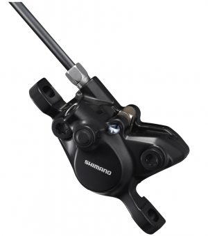 Калип. гидр. Shimano MT200, post mount, пласт. колодк. B01S, без адапт., цв. черный 