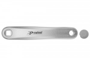 Шатун левый Prowheel C00Q алюмин. 175 мм &quot;под квадрат&quot; серебристый 