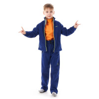 Детский флисовый костюм Dragonfly indigo yellow