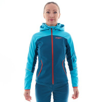 Куртка с капюшоном Dragonfly Explorer 2.0 Woman scuba/blue
