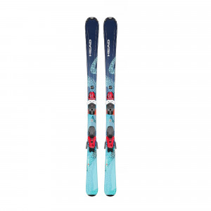 Горные лыжи Head Monster Easy JRS (117-157) + крепления JRS 7.5 GW CA BR 78 [H] multi colored (2024) 