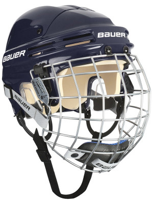 Шлем с маской Bauer 4500 Combo SR blue (1044665) 