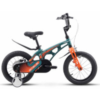 Велосипед Stels Galaxy 14" V010 (м) темно-зеленый рама: 8.4" (2025)