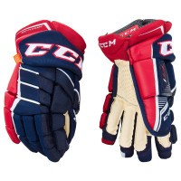 Перчатки CCM JetSpeed FT1 SR navy/red/white