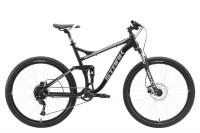 Велосипед Stark Tactic FS 27.5 HD черный/серебристый рама: 18" (2022)