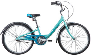 Велосипед NOVATRACK ANCONA 24&quot; зелёный (10&quot; рама) (2019) 