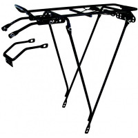 Багажник Venture Screw-On II S 5-440149 26-28" стоечный регулируемый, сборный, до 10 кг, сталь, черный