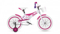 Велосипед Stark Tanuki 18 Girl белый/розовый (2021)