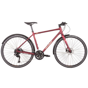 Велосипед Atom Symbiotic Speed Matt Burgundy Red рама: L (55 см) (2024) 