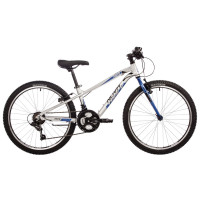 Велосипед Novatrack Prime 18.V 24" серебристый рама: 11" (2024)
