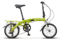 Велосипед Stels Pilot-370 16" V010 зеленый/хром (2019)