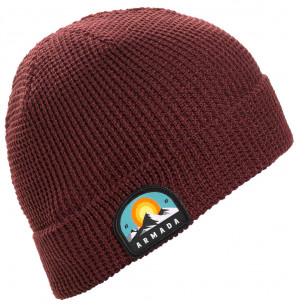 Шапка Armada Nunata Beanie-Burgundy, OSFA (2022) 