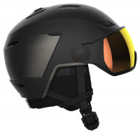 Шлем с визором Salomon LT Visor Photo Black/Beluga SR (2022)