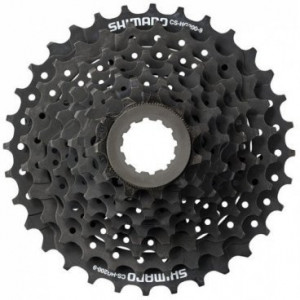 Кассета Shimano CS-HG200-9 5-586407 9 скоростей ACSHG2009134 ALTUS 9х11-13-15-17-20-23-26-30-34T HG, черный/коричневый 
