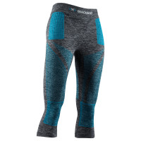 Термобрюки X-Bionic Energy Accumulator 4.0 Melange 3/4 Women dark grey melange/water green G162