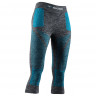 Термобрюки X-Bionic Energy Accumulator 4.0 Melange 3/4 Women dark grey melange/water green G162 - Термобрюки X-Bionic Energy Accumulator 4.0 Melange 3/4 Women dark grey melange/water green G162