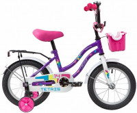 Велосипед NOVATRACK TETRIS 14" фиолетовый (2021)