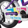 Велосипед Novatrack Tetris 14" фиолетовый (2021) - Велосипед Novatrack Tetris 14" фиолетовый (2021)