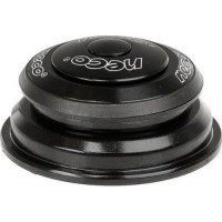 Рулевая колонка Neco H156EM, ZS44/56, 1 1/8-1 1/2", стал. чашки, картр. подшипники, черная