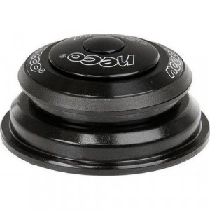 Рулевая колонка Neco H156EM, ZS44/56, 1 1/8-1 1/2&quot;, стал. чашки, картр. подшипники, черная 