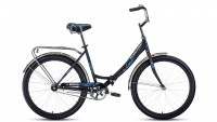 Велосипед Forward SEVILLA 26 1.0 черный матовый/белый 18.5" (2022)