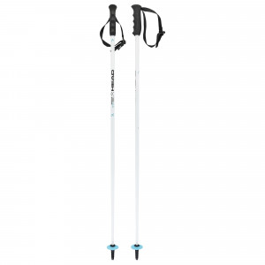 Палки горнолыжные Head Worldcup SL JR white/black/speed blue (381084) 