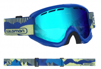 Маска Salomon JUKE Blue pop/Univ. Mid Blue детская (2021)