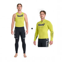 Гидрокостюм мужской длинный + гидрокуртка Jetpilot Vault Race John & Jacket yellow S26 (260270) Гидрокостюм мужской длинный + гидрокуртка Jetpilot Vault Race John & Jacket yellow S26 (260270)